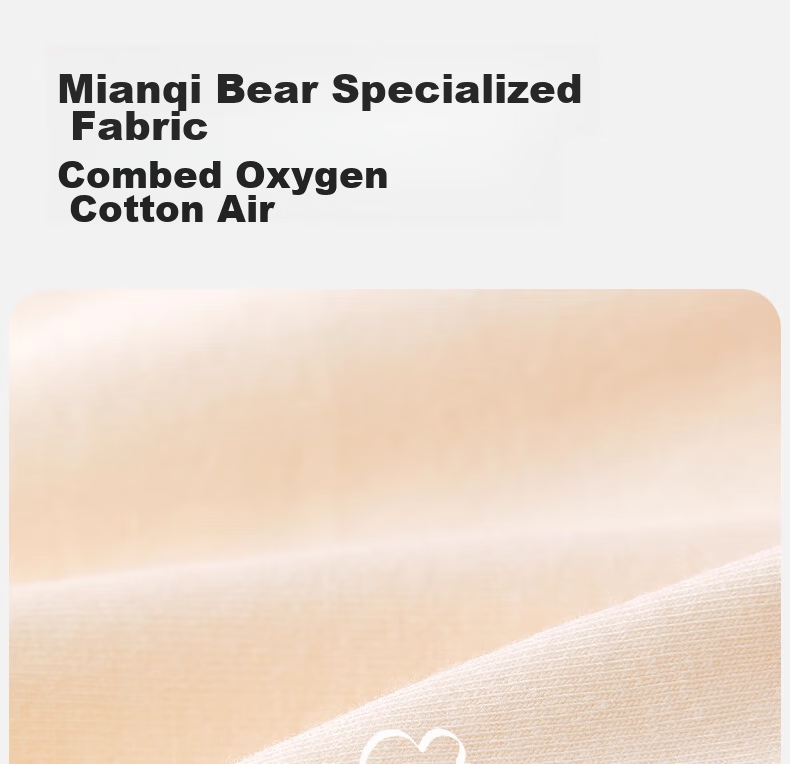 Mianqixiong Girls' Cotton Underwear Pure Cotton Class A Children's Briefs Full Cotton Shorts for Older Girls Toddler Baby No Pinch 7