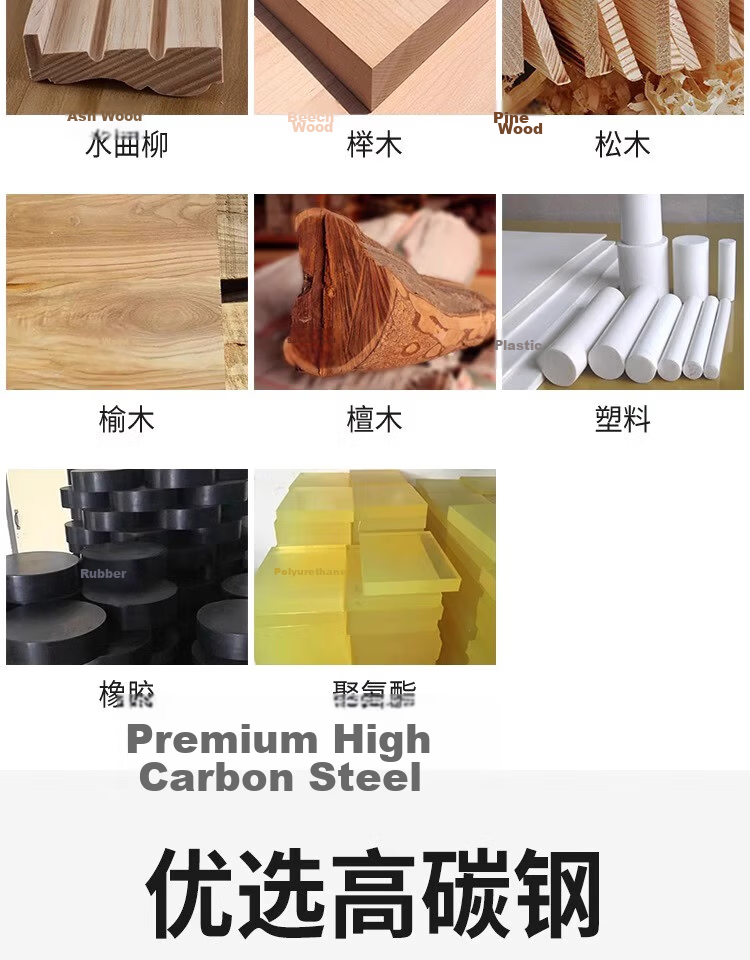 Baolian Woodworking Spiral Drill Bit Set for Wood Door Lock Installation and Drilling Tool Kit 3