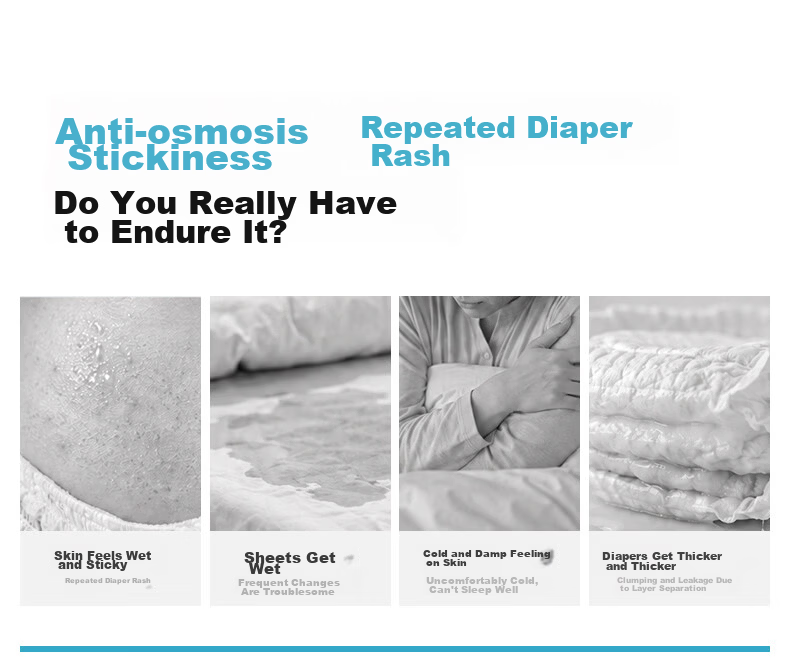Aishule Adult Diapers, Size L, 30 Pieces, Odor-Eliminating, Antibacterial, Adhesive, for Bedridden Elderly, Postpartum Women, Strong Absorption, Leak-Proof 2