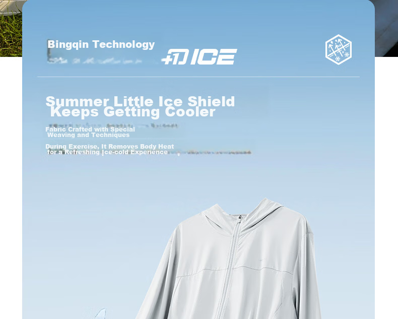 361° Men's New Sports Breathable UV Protection UPF100+ Jacket Summer 652624604D-6 88