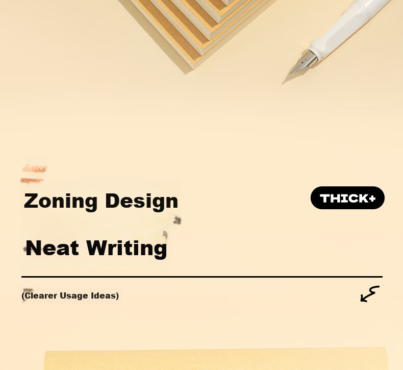 M&G A4 Draft Notebook, Middle School And Graduate Student Blank Calculation Notebook, Exam Thickened Scratch Paper Notebook, White Paper, 5 Books GA4561 for Junior High And High School 3