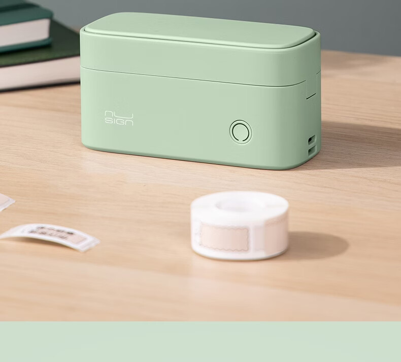 Deli Q1 White Portable Thermal Label Printer for Home Use - Planner Name Tags, Storage Labels, Price Tags, Food Label Printer - Package 2 18