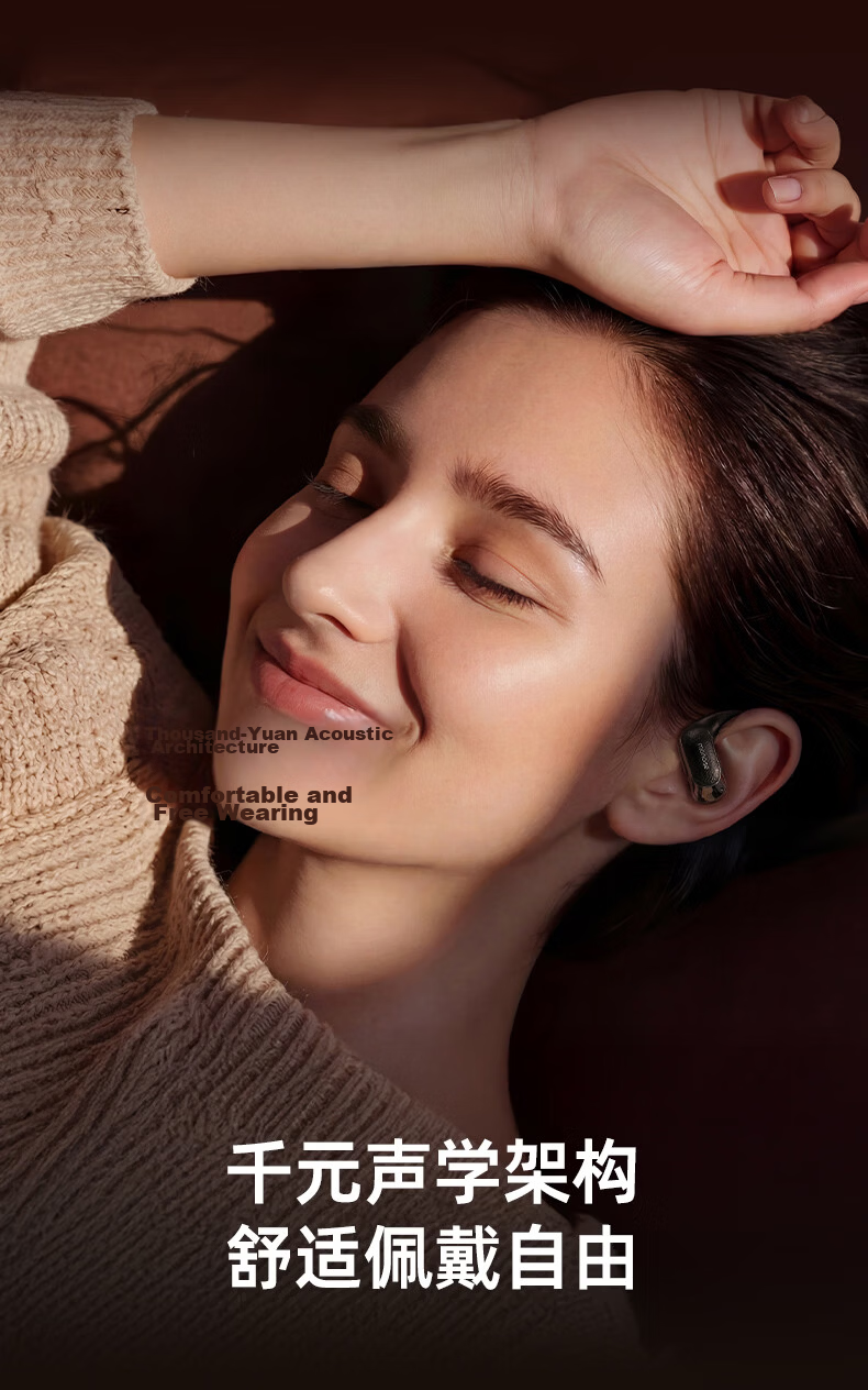 MONOISE G2 Bluetooth Earbuds Ear-Hook Style AI Translation Real-Time Simultaneous Interpretation Wireless Recording Noise-Cancelling Long Battery Life Sports Music 10