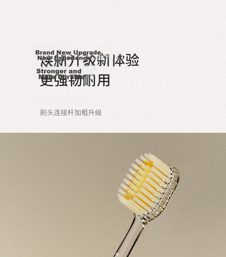 Zuodian Luxury Art Toothbrush with Replaceable Brush Heads, Wide Head Soft Bristles Gum Protection Original Brush Heads *3 8