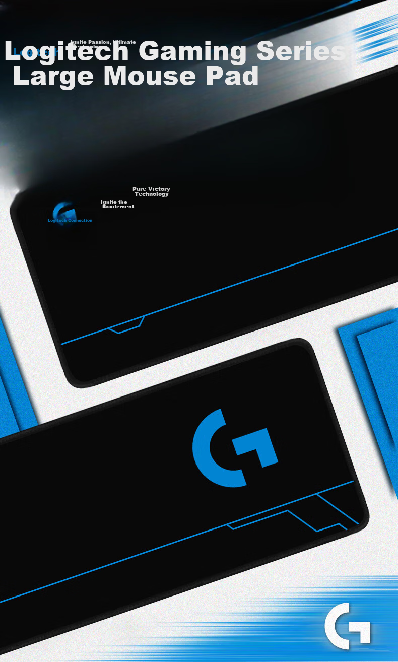 G Gaming Mouse Pad G Series Extended Large Desk Mat (800*300*3mm) 1