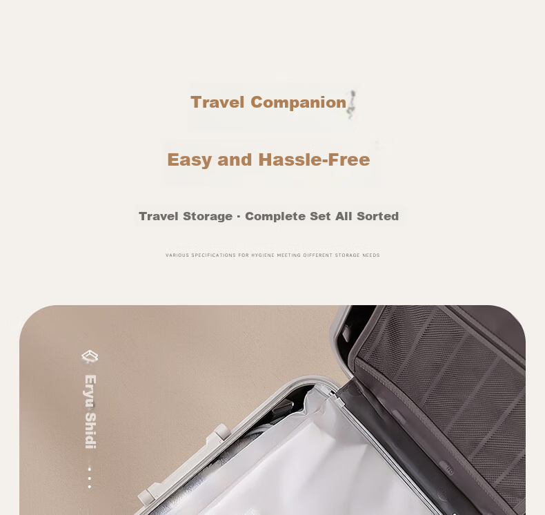 Baicaoyuan Storage Bag Box Clothes Organizer Travel Waterproof Plastic Wet and Dry Separation Sealed Luggage Toiletry Bag for Clothing Shoes 13