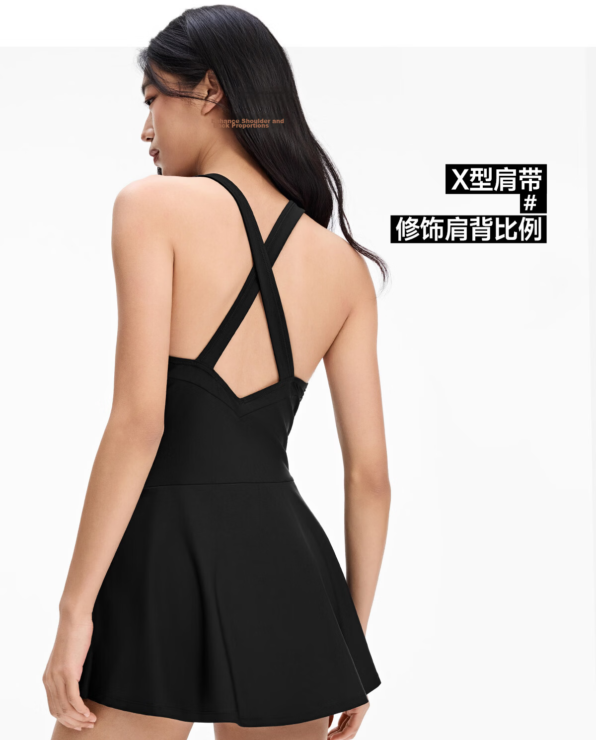 PUMA Women's One-Piece Swimsuit Slim Fit Backless UV Protection Beach Vacation Swimwear Anti-Exposure Hot Spring Bathing Suit 12