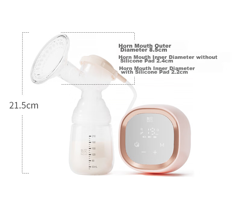 Xinbei Electric Breast Pump All-in-One Pain-Free Fully Automatic High Suction Portable Breastfeeding Pump 8139 20