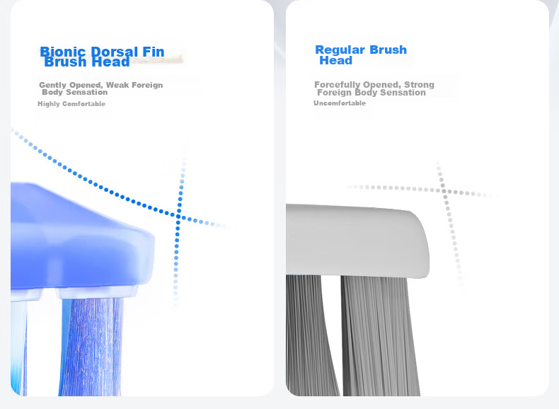 Usmile Smile Plus Electric Toothbrush Heads 2nd Generation Joint Shock-Absorbing Cleaning Brush Heads 2-Pack Easy Cleaning for Molar Teeth Compatible with Y Series Adult Electric Toothbrush 5
