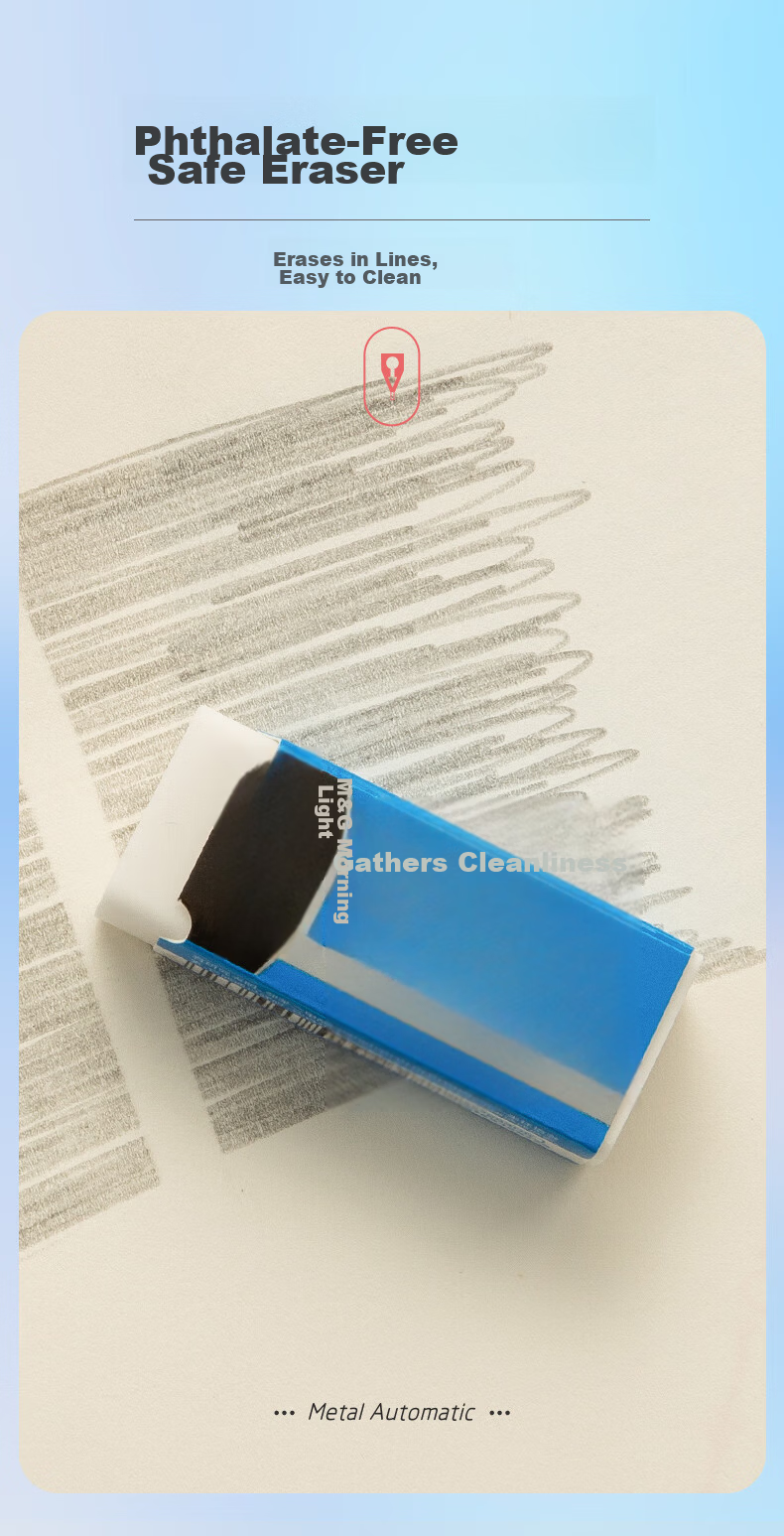 M&G Automatic 2B/0.5 Mechanical Pencil for Exam Use, Stable Writing, Break-Resistant Lead, Student Exam Writing, Simple Barrel, Single AMPT5703 9