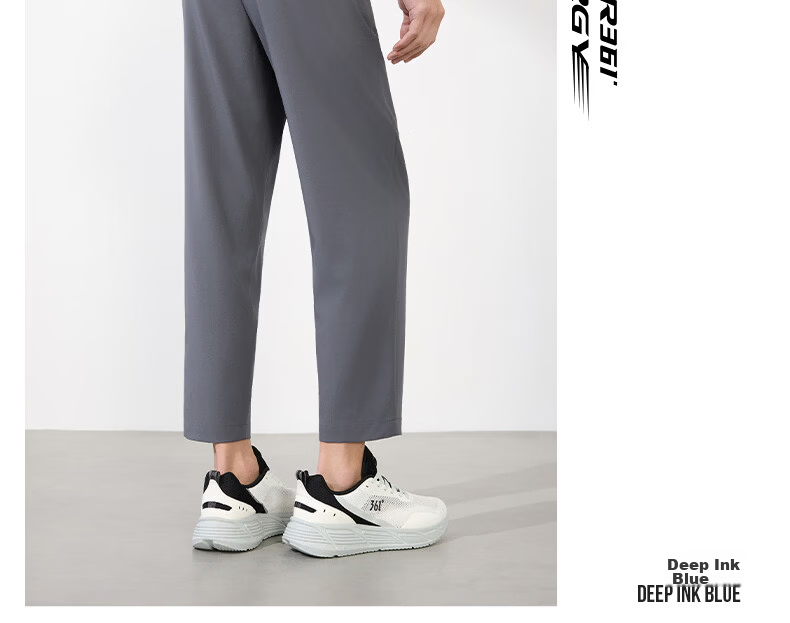 361° Men's Sports Pants Spring Summer Quick-Dry Running Casual Outdoor Cropped Loose Trousers 652624719-1 26