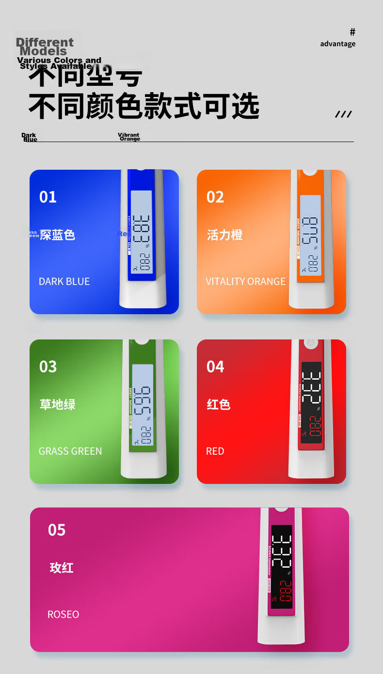 Suowei Salinity Meter Color Screen High Precision Salinity Tester Brine Commercial Kitchen Soup Electronic Salinity Meter SW710 13