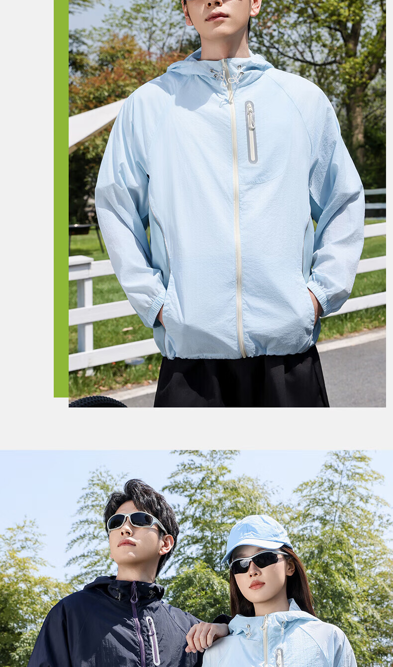 Langsha Unisex Mountain Style Lightweight Quick-Dry Original Yarn Sunscreen Jacket 2026 Summer New Ice-Feel UV Protection Coat 19