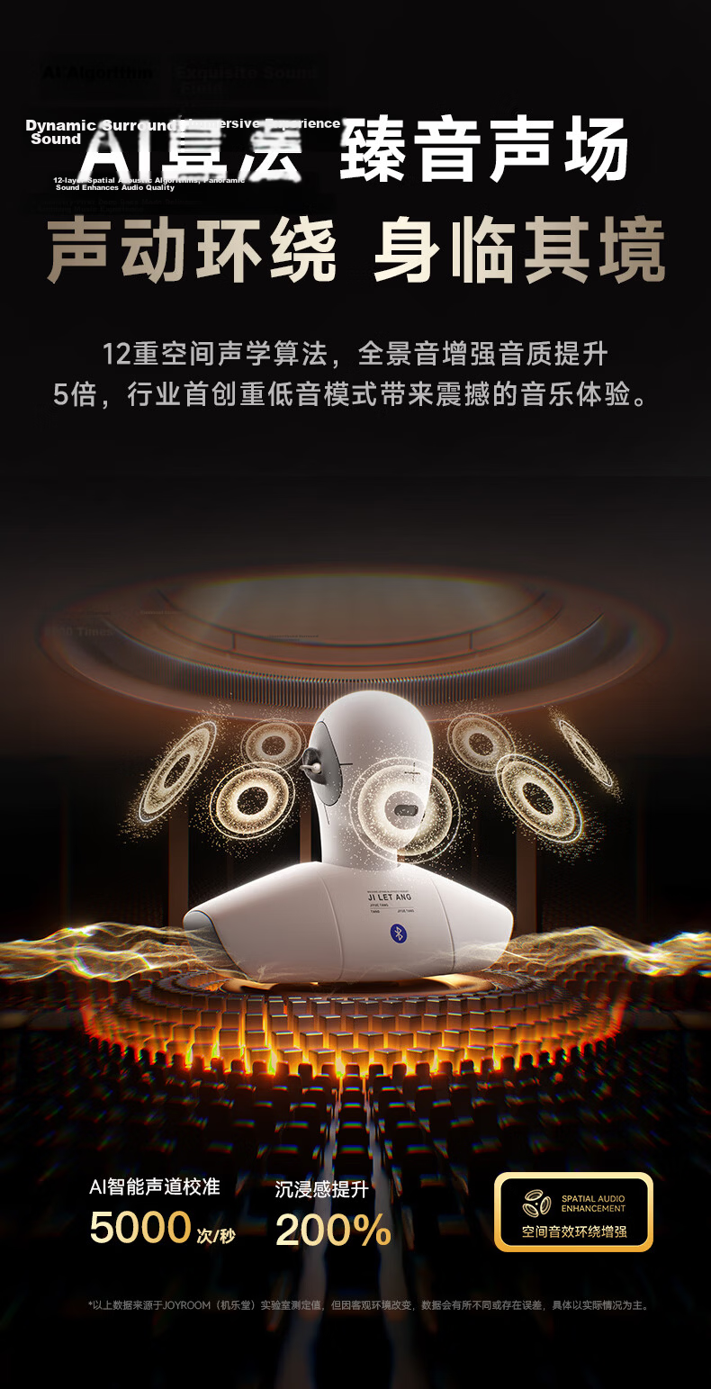 GFFOCUS 2026 Latest Exclusive Waterdrop Bone Conduction Bluetooth Ear Clip Wireless Sports Sweatproof Long Battery Life Earphones for Apple Huawei 14