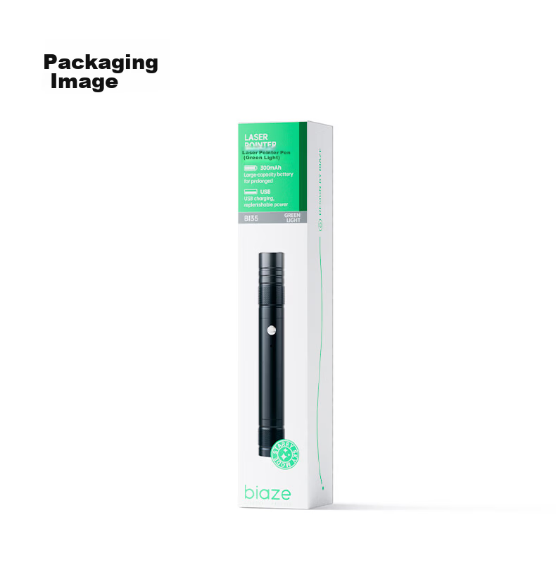 BIAZE Green Laser Pointer High Power Long Range Laser Light Strong Flashlight Outdoor Infrared Laser Star Pointer Rechargeable for Sales, Teaching, Presentation, Construction Use 16