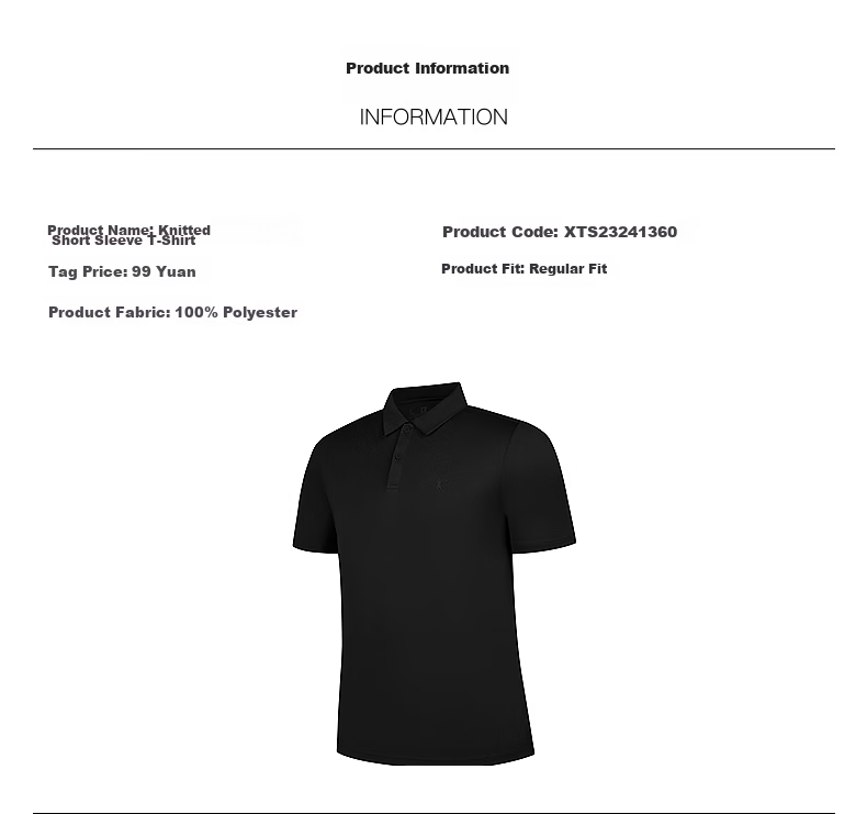 Jordan Men's Polo Shirt Comfortable Business Casual Summer Quick-Dry Short Sleeve Sports Top 33