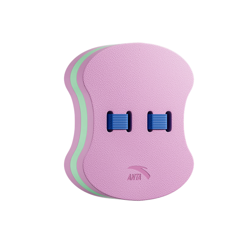 ANTA Floating Kickboard Swimming Training A-Back Buoyancy Board Children's Beginner Equipment Swim Aid Pink Green