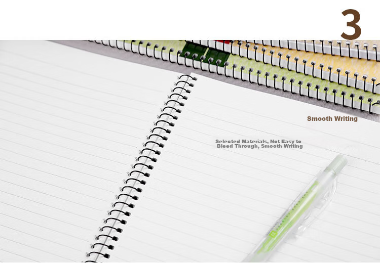 KOKUYO Spiral B5 Notebook Gambol Watanabe Student Soft Copybook 7mm Ruled 30 Lines 80 Sheets/Book 6 Books Random Colors WCN-S6807 4