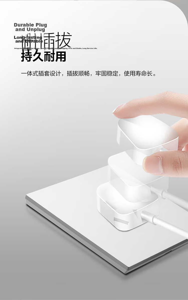 BULL Switch Socket G57 Butterfly Ultra-Thin Single TV Socket Large Panel G57T103 Frost White Concealed Installation 15