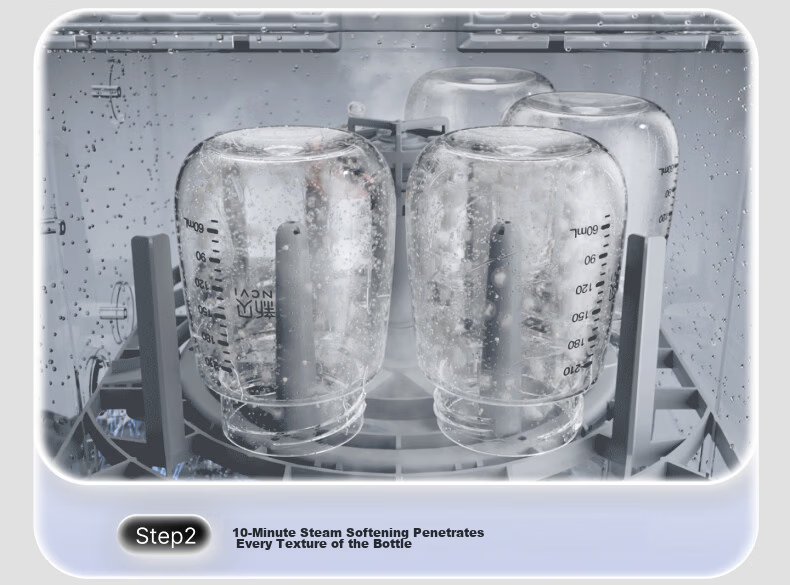 Xinbei Baby Bottle Washer and Sterilizer 2-in-1 Steam Sterilizer with Drying Function Model 8051 12