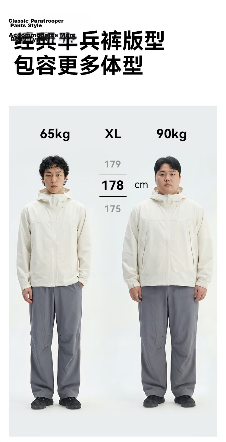 JD Jingzao [Cordura] Men's Summer Thin Casual Quick-Dry Sports Pants 26 New Style Gray 3XL 12
