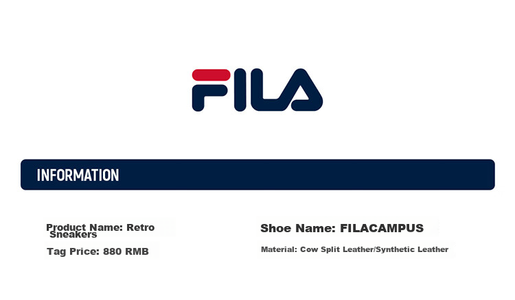 FILA Official [Yi Yangqianxi Edition] Men's Retro Square Casual Sneakers 16