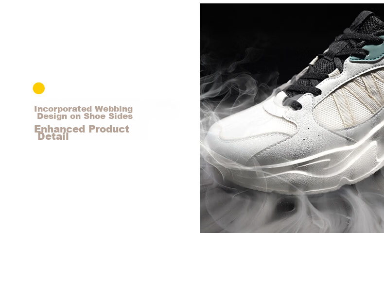 361° Men's Sports Shoes Autumn Comfortable Lightweight Breathable Casual Retro Dad Shoes 672636702-2 9