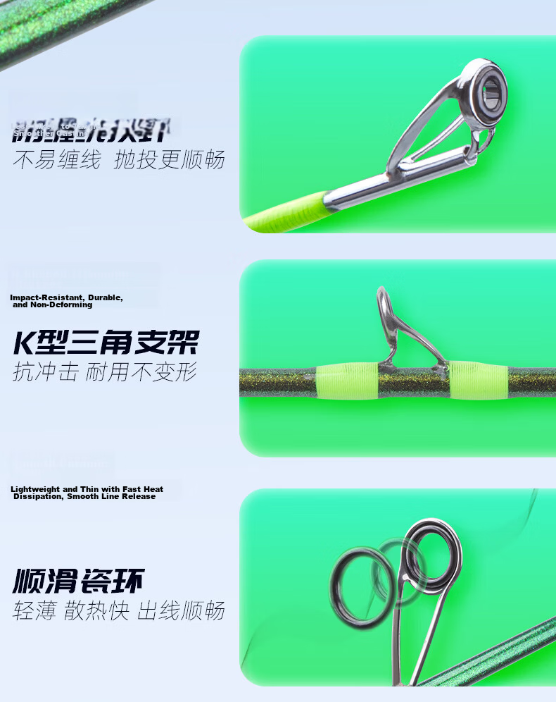 FishingFans Quick Shark Ma Kou Micro Lure Rod UL Solid Tip Stream Casting Beginner Rod 1.5m Straight Handle Spinning Reel Combo 5