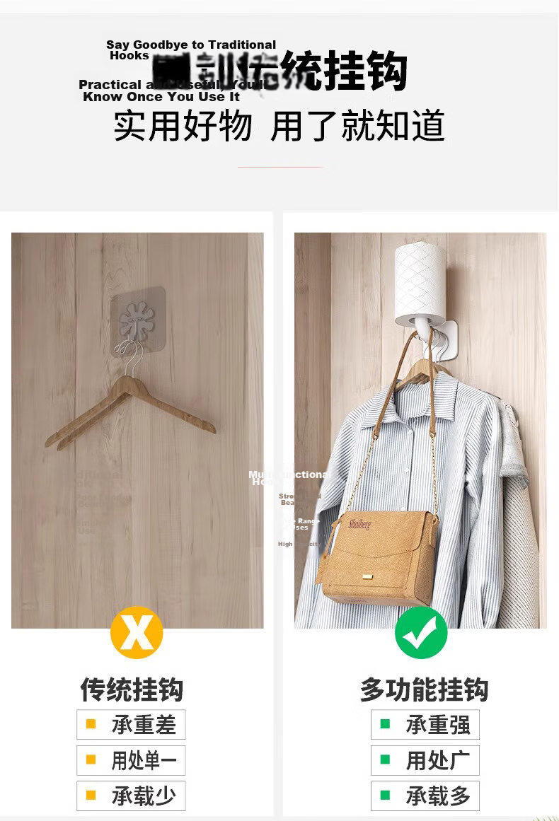 Jingjiayi Router Support Bracket, Storage Hooks, Wall-Mounted Device, Set-Top Box Wall Mount, Fixed WiFi Placement Rack 3