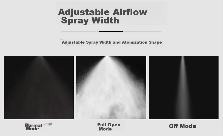 WORKERBEE Paint Metal Spray Gun Sprayer Coating Atomizing Spray Tool Pneumatic Paint Sprayer F-75S Siphon Type 3