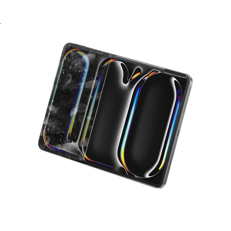 Baseus [AR Anti-Reflective | Auto Dust Removal] Tempered Glass Screen Protector for iPad Pro 11-inch with Apple M5/M4 Chip, AR HD Dust-Free Case Protection Film [Upgraded Version]