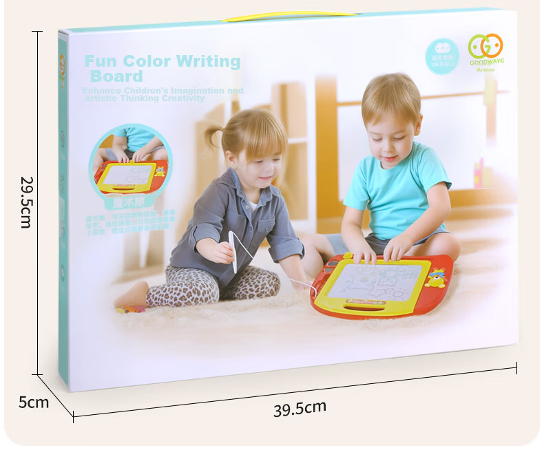 GOODWAY Children's Magnetic Erasable Drawing Board Toy for Ages 1-3 Baby DIY Doodle Painting Girls Birthday Gift 13