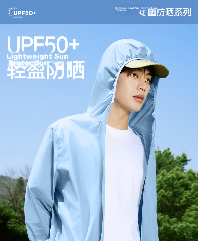 GENIOLAMODE Semir Group Men's Summer Lightweight Quick-Dry Breathable Sun Protection Jacket Outdoor Fishing Skin Jacket 1