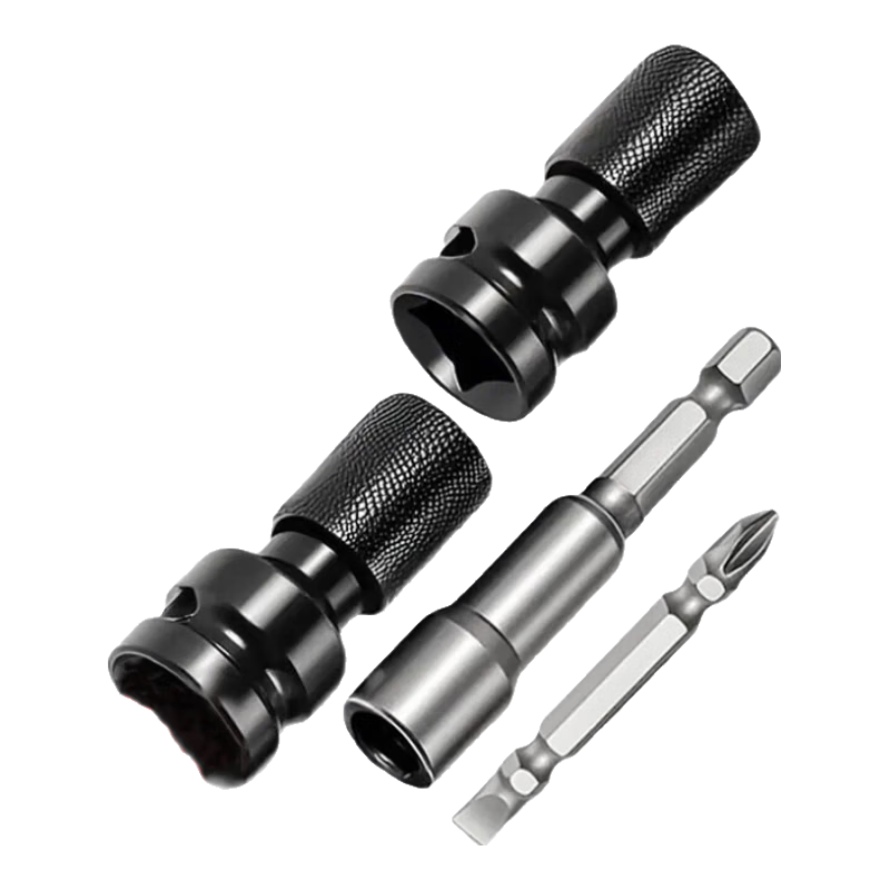 Zhugu Electric Wrench Adapter Head Universal Electric Drill Multifunctional Drill Bit Accessory Air Impact Wrench Socket Chuck Adapter
