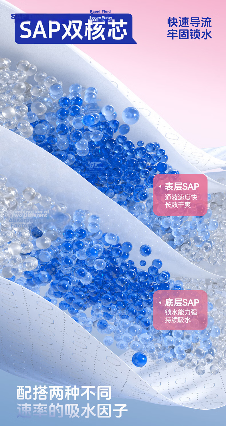 Bubandi [Formamide Not Detected] Qinxin Soft Air Baby Diapers M88 Pieces Summer Ultra-Thin Baby Diapers 3