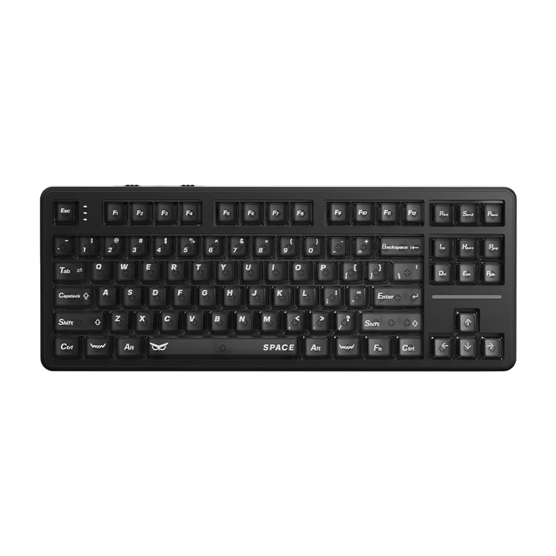 Ikbc Answer 87 Three-Mode Mechanical Keyboard 87 Keys Gaming Keyboard Office Typing Good Feel Cool Black Mahjong Switch 45g