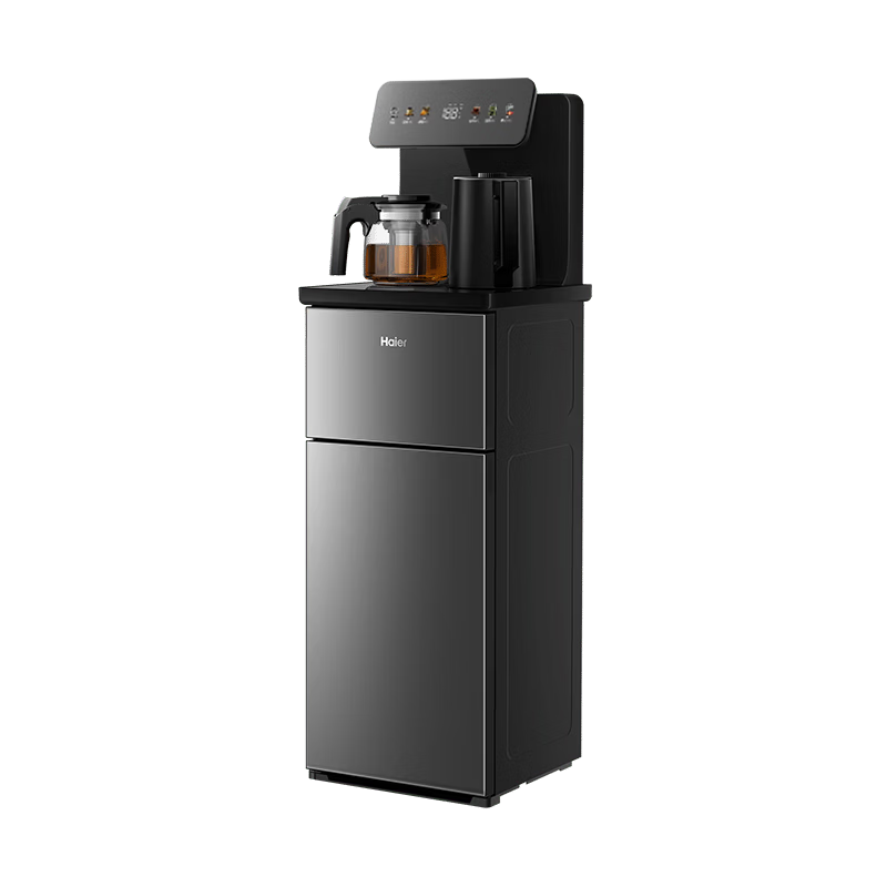 Haier Tea Bar Machine Little Starfish 2.0 Water Dispenser Home High-End Living Room 316L Stainless Steel Kettle Integrated Automatic Water Supply Bottom-Loading Water Bucket Tea Bar Cabinet 2026 New M