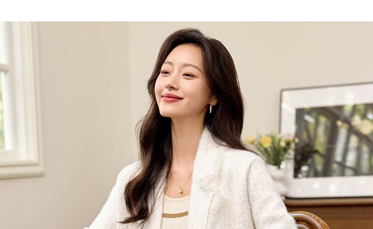 PinCai Women's Small Fragrance Style Mid-Length Elegant Coat Oriental Minimalist Luxury Tassel Jacket P144F6005 17