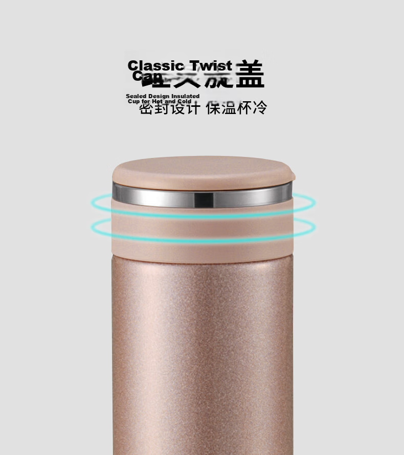ZO JIRUSHI Insulated Business Office Thermal Flask Portable Men's Tea Separation Thermos 340ml SMJTE34-AD 4