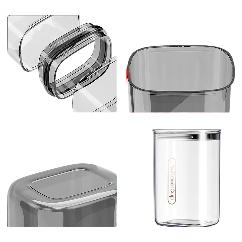 Miaomei Portable Travel Toiletry Set Mouthwash Cup Electric Toothbrush Storage Case Essential Travel Gadget