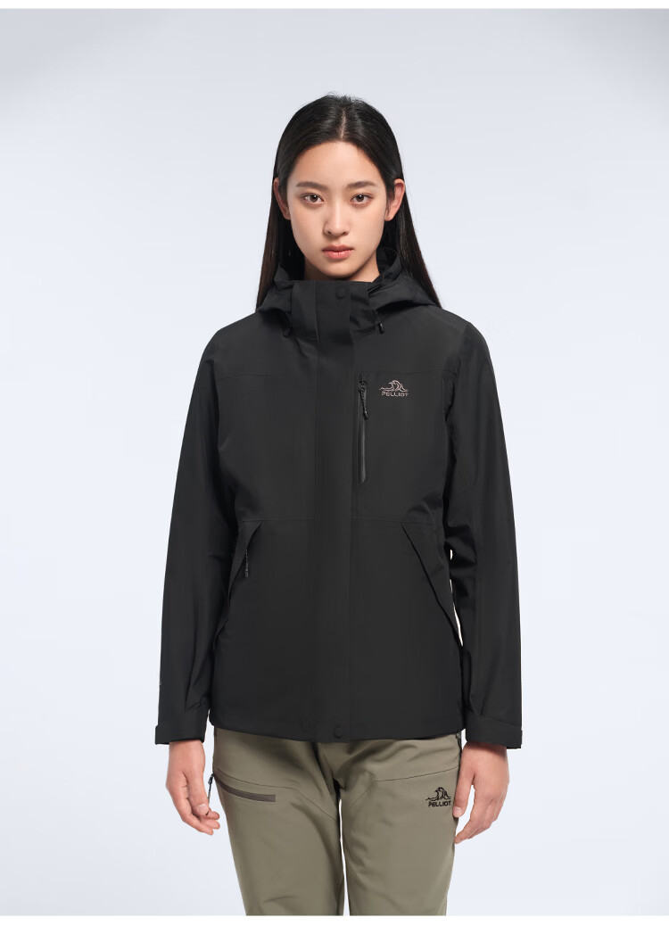 Pelliot Mountain Classic 3.0 3-in-1 Waterproof Jacket Spring Autumn Unisex Warm Coat 125301055 Purple M 34