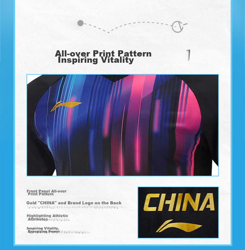LI-NING Table Tennis Shorts National Team Same Style Unisex Professional Competition Training Sports Shorts Black 2XL 8