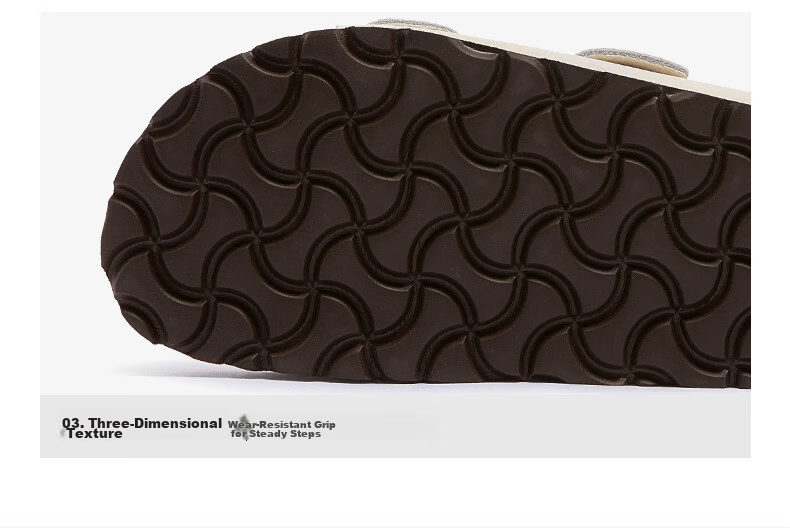 CAMEL Birkenstock Style Women's Casual Thick Sole Platform Sandals L26M700064A Beige Size 38 25