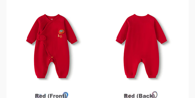 BALABALA Children's Clothing, Baby Romper, Newborn Full Moon Crawling Suit, Padded Thickened Cute Onesie for Boys And Girls 21