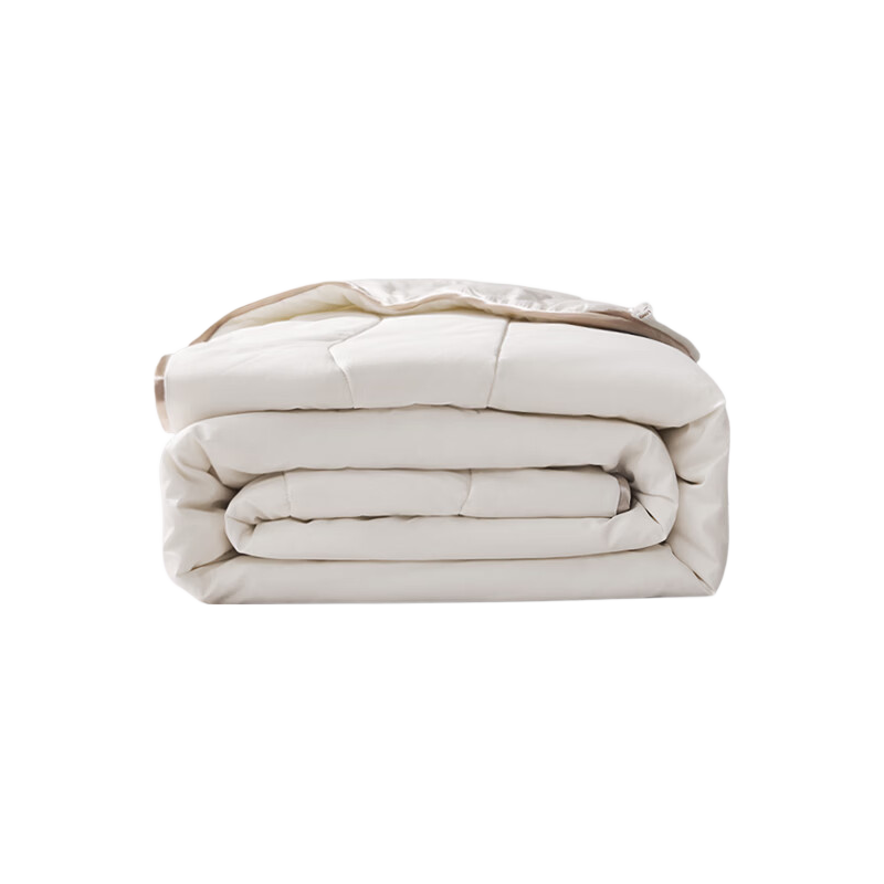 LOVO Lulaiafang, 100% Pure Cotton Class A Silk Spring And Autumn Comforter, 5.2 Jin (2.6 Kg), 220*240cm, White
