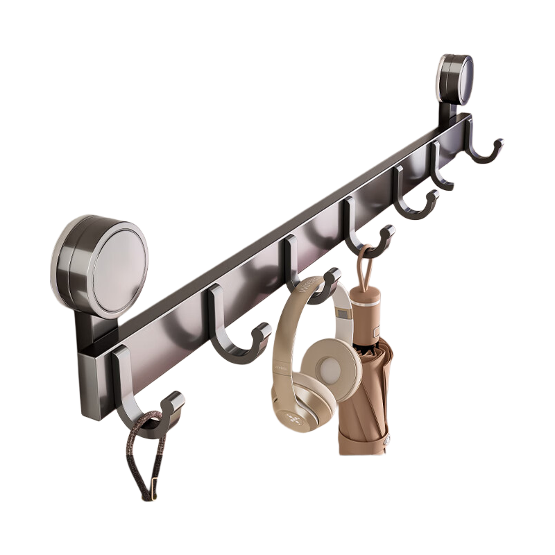Baihan Bathroom Door Suction Cup Hook Super Strong Adhesive No Drilling No Trace Clothes Hook Hanger Bathroom Storage Rack