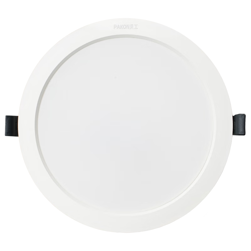 Beigong LED Radar Sensor Recessed Corridor Human Body Induction Downlight 12W White Light 6000K 120mm Cutout