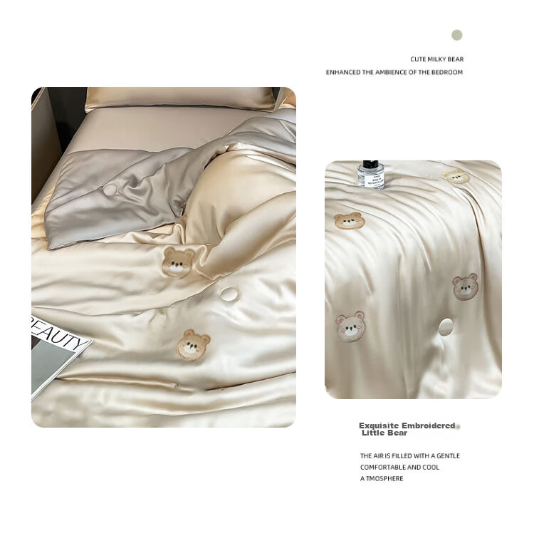 Wuyinliangpin Class A Cooling Ice Silk Summer Quilt, Machine Washable Summer Cool Quilt, Single Student Summer Air Conditioning Thin Blanket, 150*200cm 5