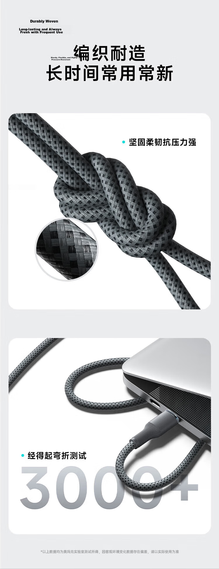 Oumake Apple 15 Charger Cable 16/17 Pro Max Data Cable Type-C Fast Charging iPhone Car Laptop iPad MacBook 8