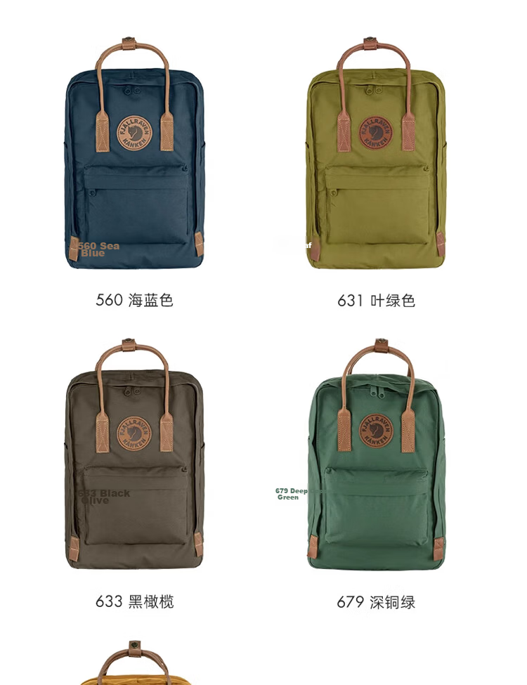 Fjällräven Laptop Backpack 15-inch Upgraded G-1000 18L Sea Blue Model 23803-560 5
